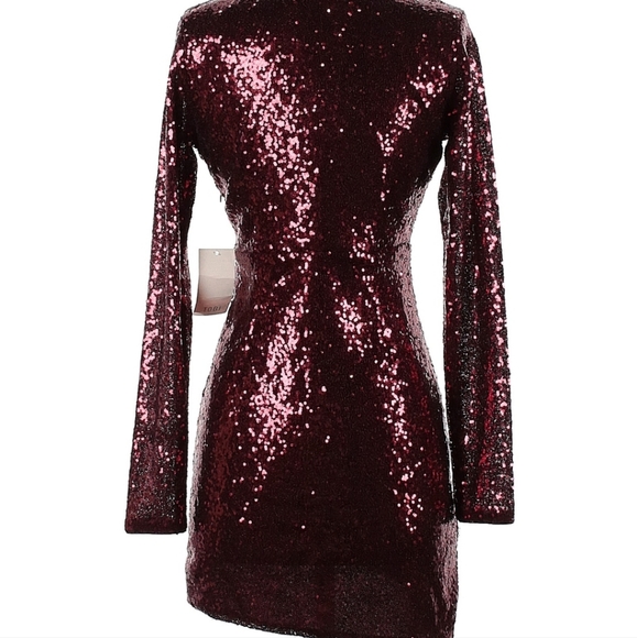 Tobi NWT sequin low cut dress - Picture 2 of 3